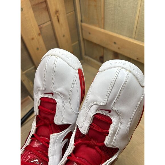 US9.5 Nike Flight Shox Basketball Shoes White/Red 309182-161 Rare EU43 main image 9